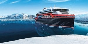 hurtigruten lancera son nouveau bateau fin d'année 2019