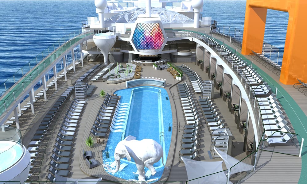 Le Resort Deck sur le navire Celebrity Beyond